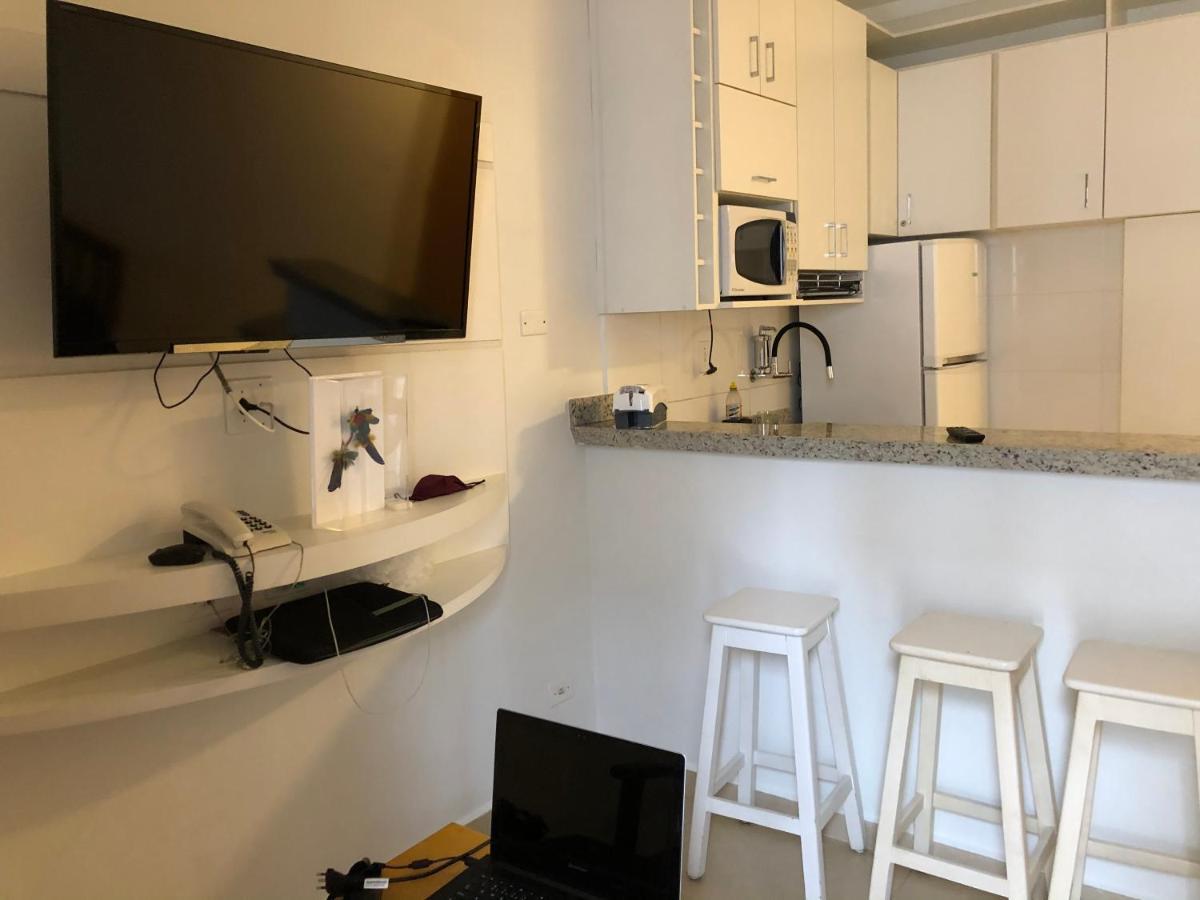 Flat Em Gonzaga Aparthotel ซันโตส ภายนอก รูปภาพ